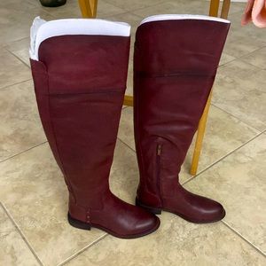 NWOT Franco Sarto over the knee boot
